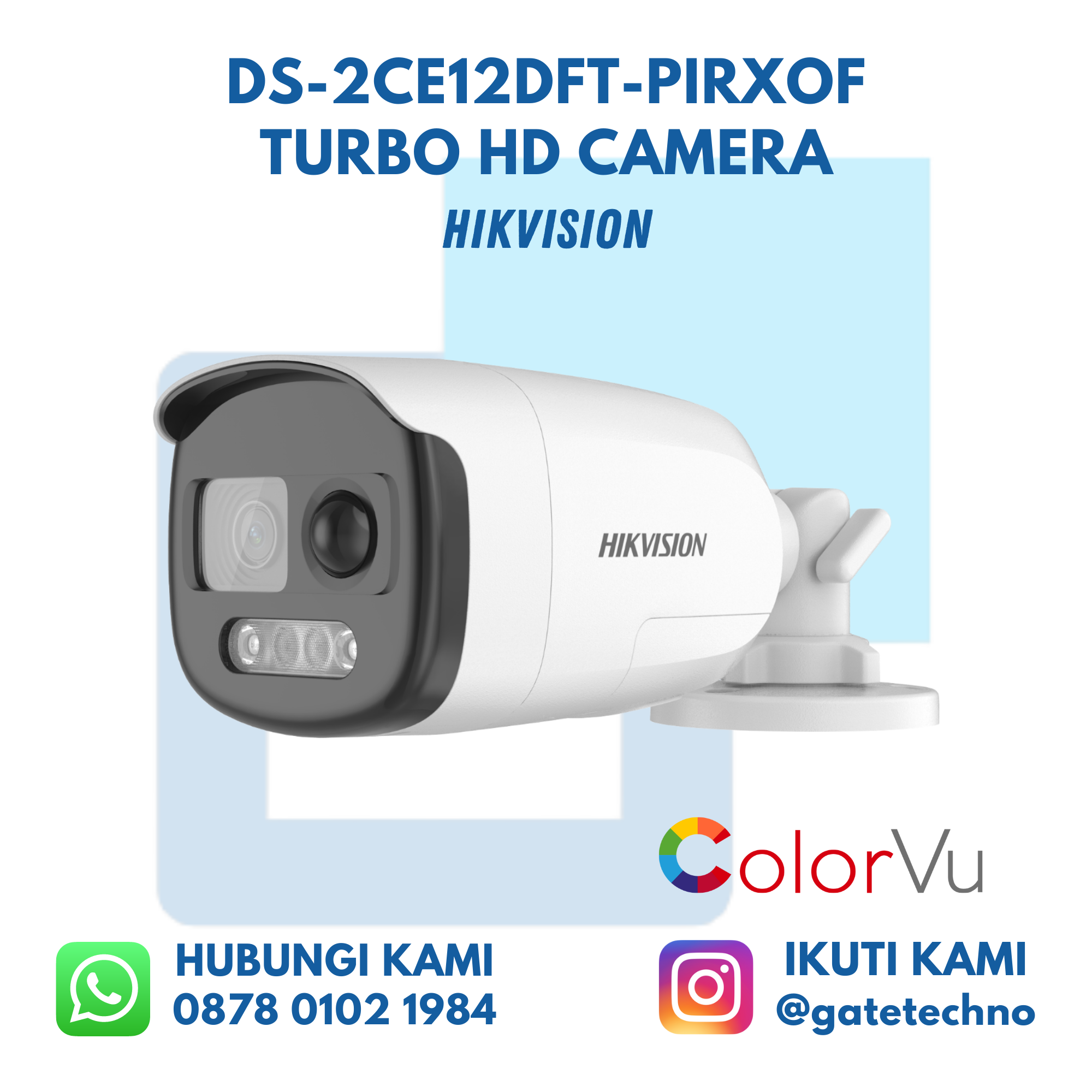 HIK Vision DS-2CE12DFT-PIRXOF Turbo HD Camera